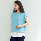 裾魅せインナータンク（シャツ風）