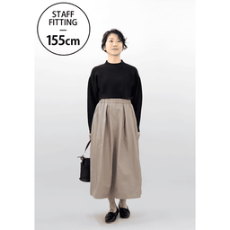 裏フリース・タックスカート | スカート通販のDHC