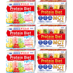 DHCプロティンダイエット ライトテイスト トリプルビューティ・MCTプラス 各3個セット