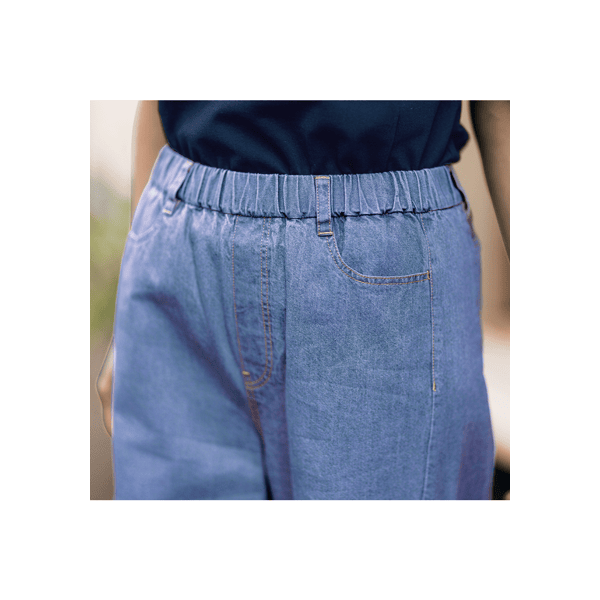 ワイドレッグライトデニムパンツ | パンツ通販のDHC