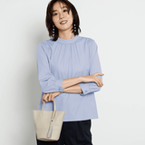 レザー・バケツ型バッグ（2WAY）