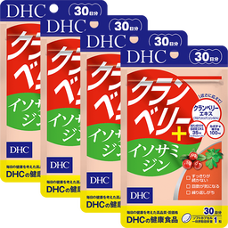 【大感謝祭記念】クランベリー＋イソサミジン 30日分&nbsp;4個セット