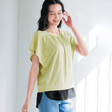 裾魅せインナータンク（シャツ風）