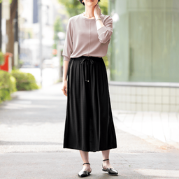 落ち感・タックキュロット | パンツ通販のDHC