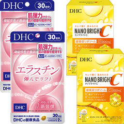 ナノブライトC＆エラスチン弾んでリフト 各2個福袋