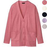 ふっくらダンボール・サイドスリットカーディガン