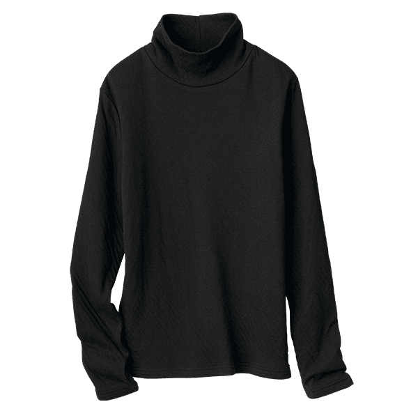 エアリーホイップガーゼ・ハイネックカットソー | Tシャツ/カットソー