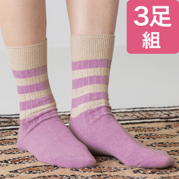 3足組・毛混2WAYソックス