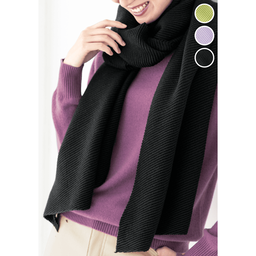 斜めプリーツストール | スカーフ/ストール/マフラー通販のDHC