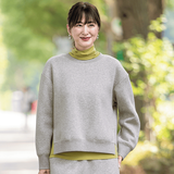 ふわプレミアム厚手スウェット裏起毛・プルオーバー（保温）