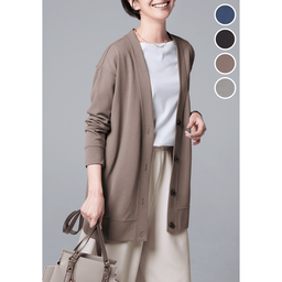 ユースフル・ダブルジャージーカーディガン