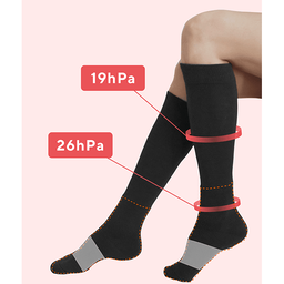 バンビーナスリムレッグ・パイル着圧ソックス