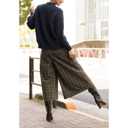 おなかあったかHARAMAKIラップキュロット | パンツ通販のDHC