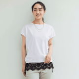 裾魅せインナータンク（レース）