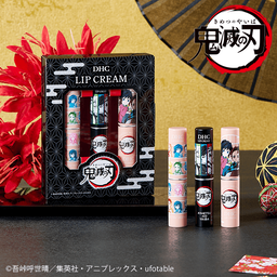 DHC薬用リップクリーム［鬼滅の刃］3本セット シール付き | リップケア