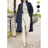 スライバー調裏ボアコーディガン