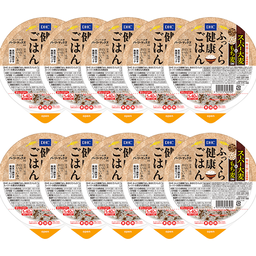 DHCふっくら健康ごはん 炊きたてパック スーパー大麦＆もち麦配合 10個セット