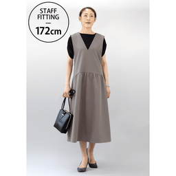 ダブルクロス・フレアワンピース | ワンピース/チュニック通販のDHC