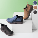 つま先ゆったり・軽いショートブーツ