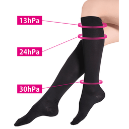 バンビーナスリムレッグ・着圧・ハイソックス