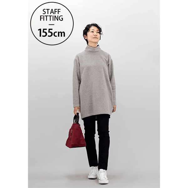 イタリアンフリース・コクーンチュニック | Tシャツ/カットソー通販のDHC