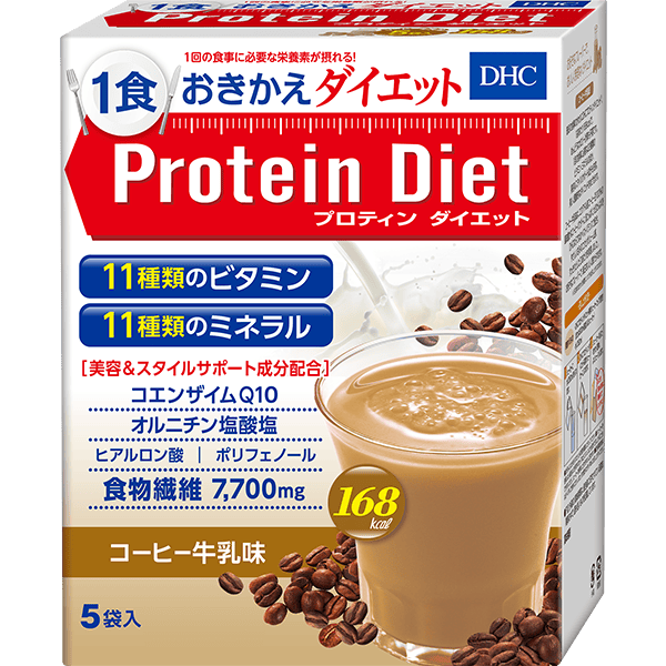 DHCプロティンダイエット コーヒー牛乳味 5袋入 | ドリンク通販のDHC