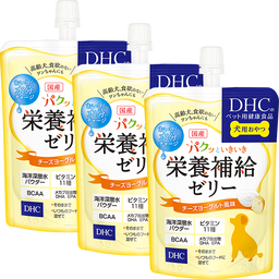 犬用 国産 パクッといきいき栄養補給ゼリー チーズヨーグルト風味 3個セット