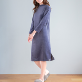 ベロアルームボトルネックワンピース（Home by TEMPUR）