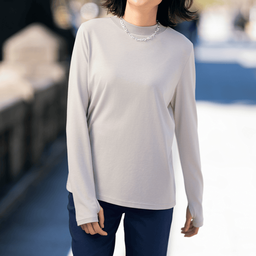 レイシールド・ハイネックカットソー（近赤外線カット） | Tシャツ