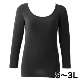 ビューティウォーム・インナー・カップイン・8分袖