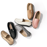 つま先ゆったり・モカシンシューズ