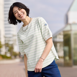 ユースフルしっかり厚めの綿Tシャツ（キト抗菌）