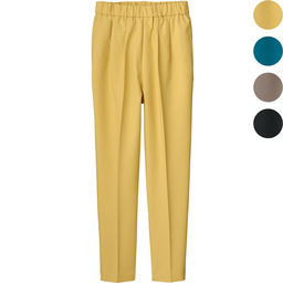 タック入りウールライクパンツ