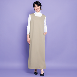 洗濯機で洗えるユースフルワンピース