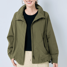 はっ水スタンドカラージャケット