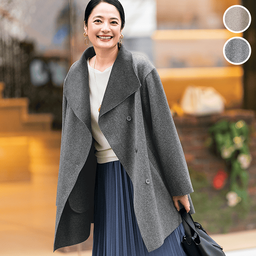 ダブルフェイスライトコート（BARTOLOZZI）