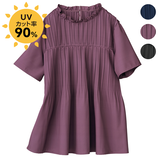 軽量プリーツブラウス