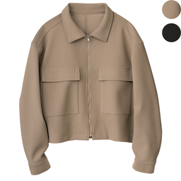 イージーケア・カットジョーゼットジャケット