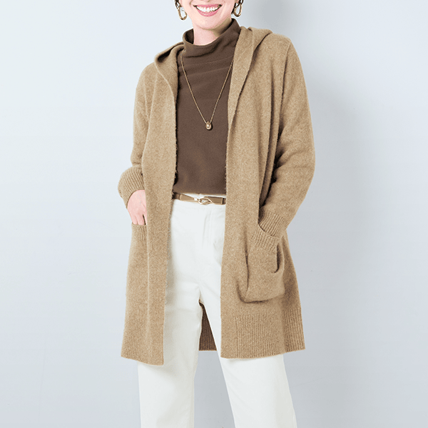 パラスパレス ウール ロングカーディガン パラスパレスウールロング