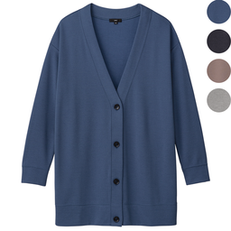 ユースフル・ダブルジャージーカーディガン