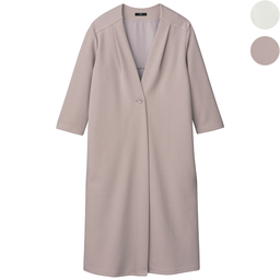 バックプリーツコンビライトアウター