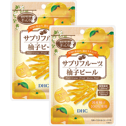 DHCサプリフルーツ 柚子（ゆず）ピール 2個セット
