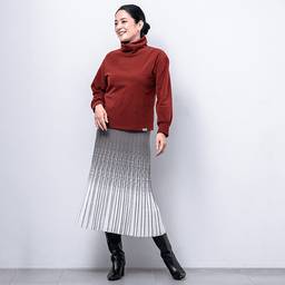 おなかあったかHARAMAKIニットプリーツスカート | スカート通販のDHC