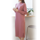 ちょいながリブスウェット・ルームワンピ