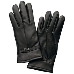 レザーグローブ（裏ボア・バックル付き）