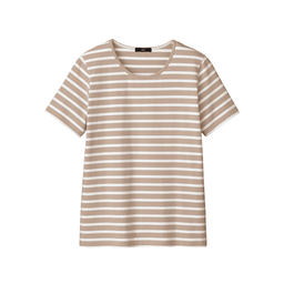 恵みのコットン・半袖Tシャツ（UV美肌）（大きいサイズ） | Tシャツ