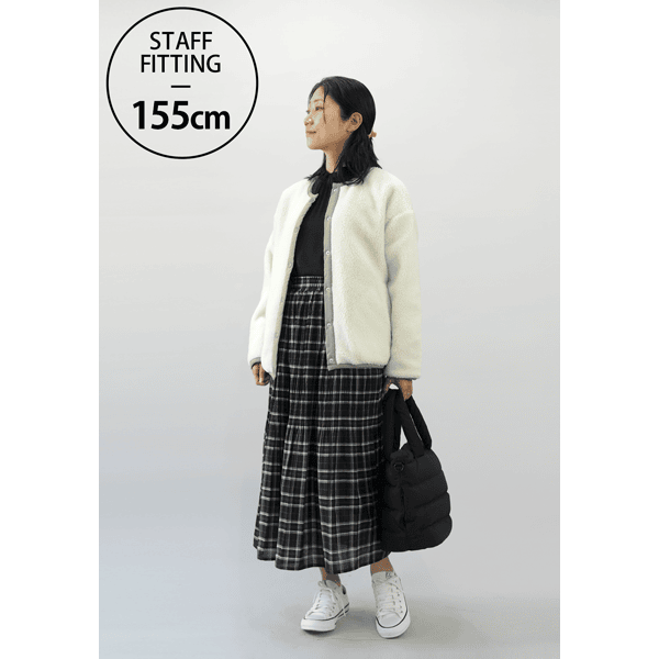 マジョリカプリーツチェック柄スカート | スカート通販のDHC