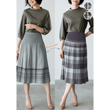 米沢織・リバーシブルスカート