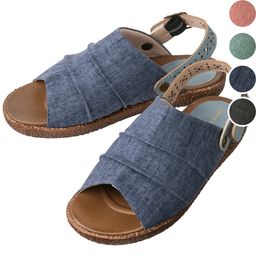 足裏やわらか2WAYサンダル