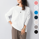 ポケット付き長袖カットソー（LOC）